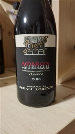 Veneto Amarone della Valpolicella Azienda Agricola Begali Lorenzo Classico 2016