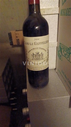 Burdeos Saint-Émilion Gran Cru Clos La Gaffelière 2004
