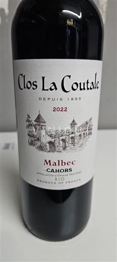 Sud-Ovest Cahors Clos La Coutale 2022