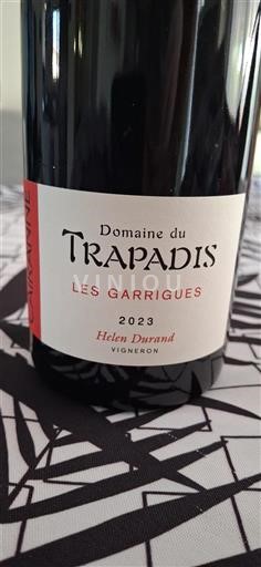 Thung lũng Rhône Cairanne Domaine Trapadis Les Garrigues 2023