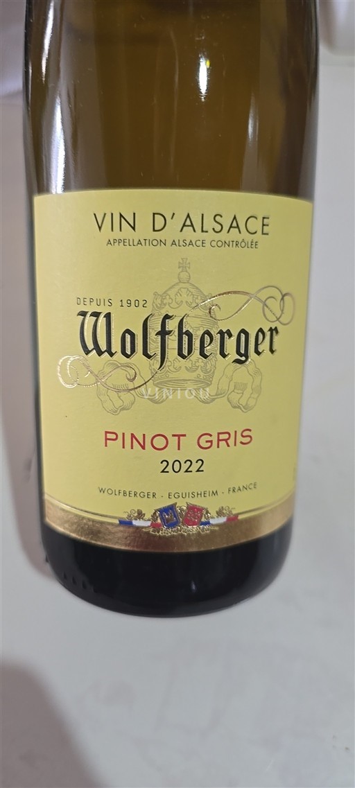 Alsacia Grand Cru Wolfberger Pinot Gris 2022