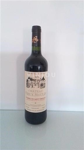 Bordeaux Puisseguin-saint-émilion Château Vieux Moulin de Roques 2015