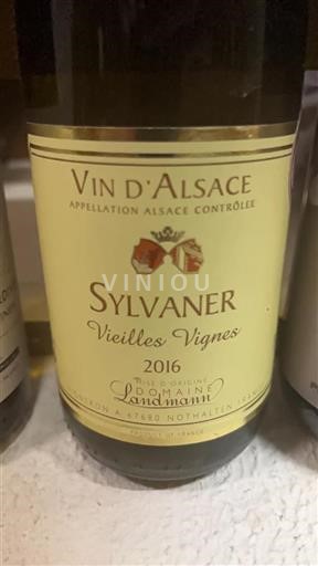 Alsace Grand Cru Domaine Landmann Vieilles Vignes 2016