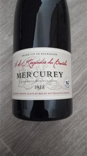 Bourgogne Mercurey A. de Lerygnolles du Guëdi 2022