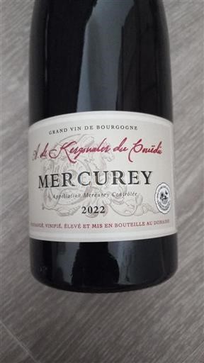 Bourgogne Mercurey A. de Léoquien du Ouüidi 2022