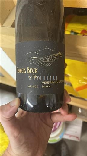 Alsace Vendanges Tardives Francis Beck & fils Muscat 2017
