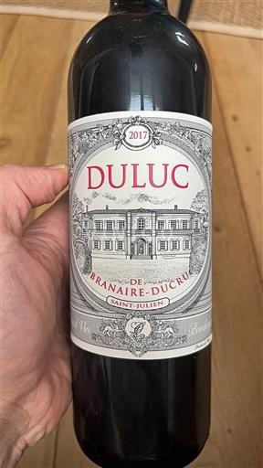 Bordeaux Saint-Julien Branaire-Ducru Duluc 2017