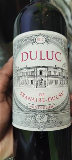 Burdeos Saint-Julien Branaire-Ducru Duluc 2017