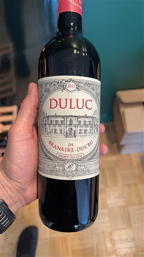 Bordeaux Saint-Julien Branaire-Ducru Duluc 2017