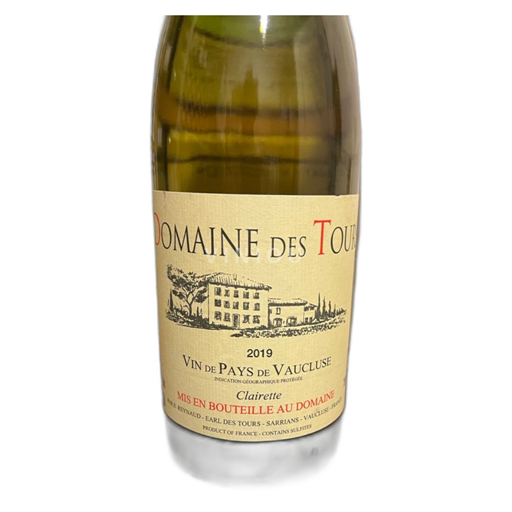 Valle del Rodano Domaine Des Tours Clairette 2019