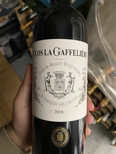 Bordeaux Saint-Émilion Grand Cru Grand Cru Clos La Gaffelière 2018