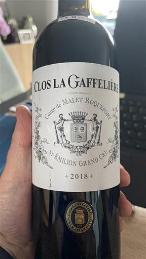 Bordeaux Saint-Émilion Grand Cru Grand Cru Clos La Gaffelière 2018