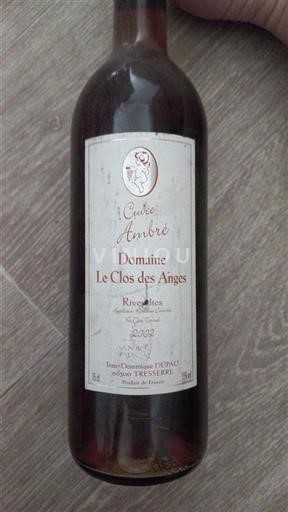 Rosellón Rivesaltes Le Clos des Anges Ambré 2002