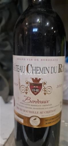 Bordeaux Château Chemin du Roc 2001