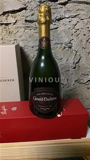 Vin Effervescent Blanc sec Charles VII Blanc de Noirs Canard-Duchêne Non millésimé France Champagne AOC