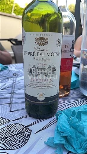 Burdeos Bordeaux Château Le Pré du Moine Peyrou 2019