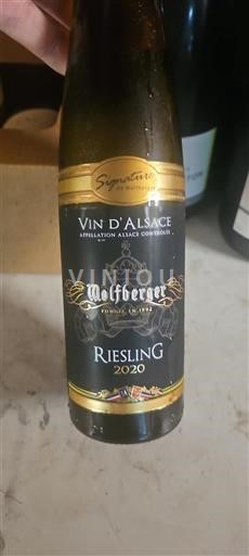 Alsácia Grand Cru Wolfberger Signature 2020