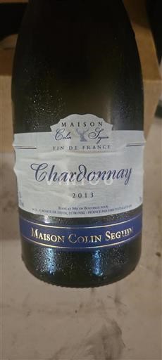 Borgoña No especificado Maison Colin Seguin Chardonnay 2013