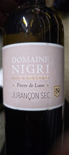 Sudoeste Jurançon Domaine Nigri Pierre de lune 2022