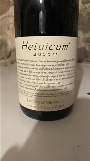 Rhônetal Côtes du Rhône Les Vins de Vienne Heluicum 2022