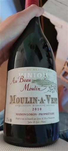 Beaujolais Moulin-à-vent Maison Loron Au Beau Moulin 2010