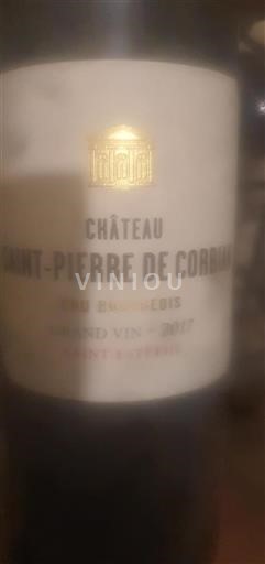 Bordeaux Saint-Estèphe Cru Bourgeois Château Saint-Pierre de Corbian 2017