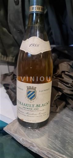 Burgundi Määrittelemätön Premier Cru Domaine Matrot 1988