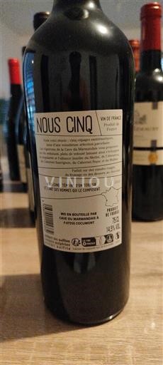 Sudoeste Côtes del Marmandés Cave du Marmandais Nous Cinq 2022