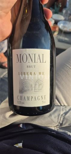 Champaña Champán Monial Libera Me Sin añada