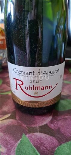 Alsácia Crémant da Alsácia Ruhlmann Não Sazonado