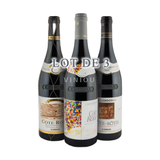 Rhône Valley Côte-Rôtie Guigal Trilogie La Turque - La Landonne - La Mouline 2020