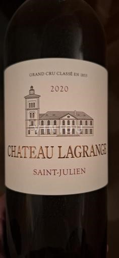 Bordeaux Saint-Julien Grand Cru Château Lagrange 2020