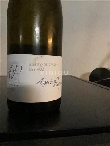 Bourgondië Auxey-Duresses Agnés PAQUET Les Hoz 2022
