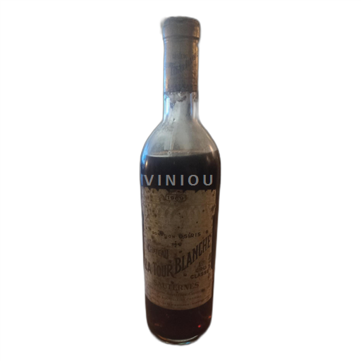 Bordeaux Sauternes Château La Tour Blanche 1969