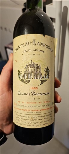 Бордо Го-Медок Château Lanessan 1988