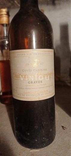 Bordeaux Graves Château Chantegrive Cuvée Caroline 1997