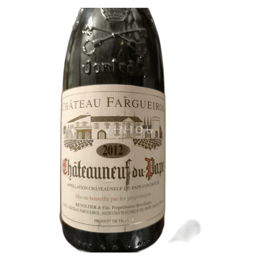 Thung lũng Rhône Châteauneuf-du-pape Château Fargueirol 2012
