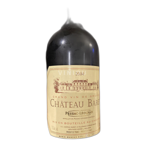 Bordeaux Pessac-Léognan Château Baret 2004