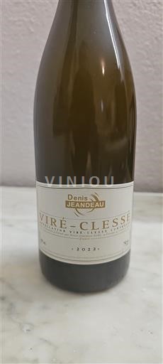 Burgundi Viré-clessé Denis Jeandeau 2022