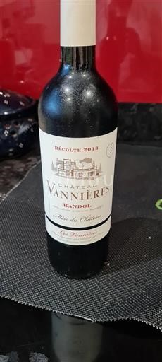 Provence Bandol Château Vannières 2013