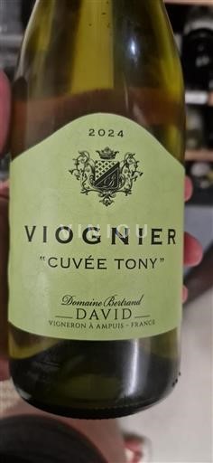 Dolina Loare Dunaj Domaine Bertrand David Tony 2024