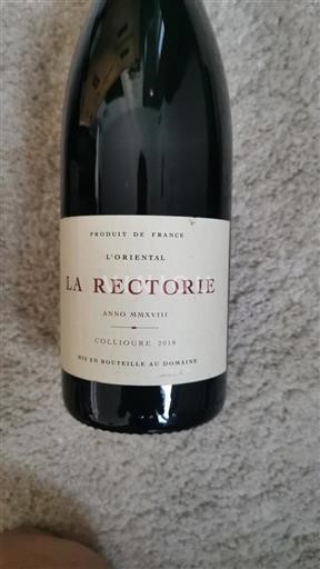 Roussillon Collioure La Rectorie L’oriental 2018