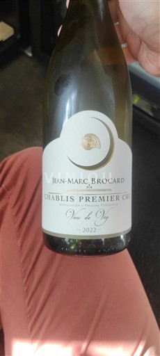 Burgund Chablis Premier Cru Jean-Marc Brocard Vau de Vey 2022