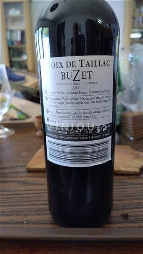Sudoeste Buzet Vignerons de Buzet Croix de Taillac 2014