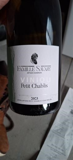 Burgund Petit-Chablis Famille Savary 2023