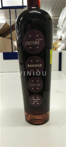 Piedmont Wines Barolo L'Astemia Pentita Cannubi 2013