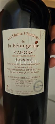 Sud-Ovest Cahors La Bérangeraie Les Quatre Chambrées 2018