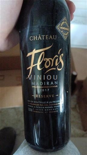 Jihozápad Madiran Château Floris Réserve 2017