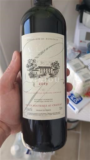 Burdeos Côtes-de-bourg Château Valades Grand Maison 2019