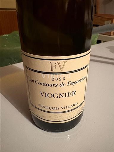 Thung lũng Rhône Không được chỉ định François Villard Les Contours de Deponcins 2023